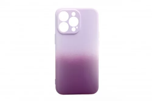 TJ SZÍNÁTMENETES IPHONE 13 PRO 6.1 GUMIS TPU TOK LILA