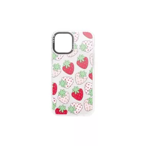 YOOUP IPHONE 11 PRO 5.8 MINTÁS TOK STRAWBERRY FEHÉR