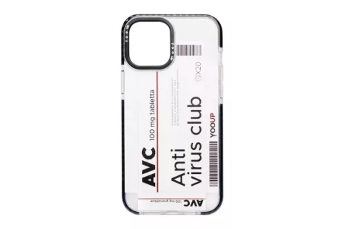 YOOUP IPHONE 12 MINI 5.4 MINTÁS TOK AVC FEKETE