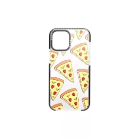 YOOUP IPHONE 12 PRO MAX 6.7 MINTÁS TOK PIZZA FEKETE