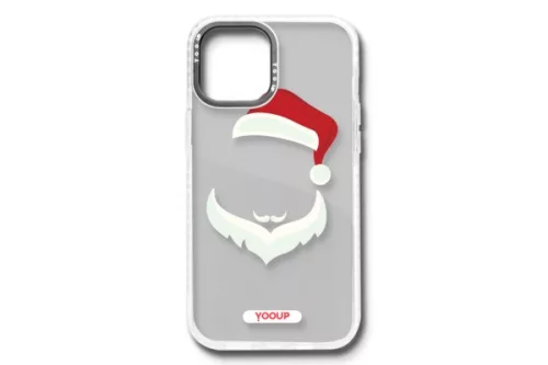 YOOUP IPHONE 13 PRO 6.1 MINTÁS TOK MIKULÁS (KARÁCSONYI) FEHÉR