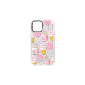 YOOUP IPHONE 13 PRO 6.1 MINTÁS TOK POPCORN FEHÉR