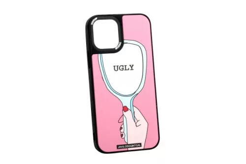 YOOUP IPHONE 13 PRO MAX 6.7 TÜKR&Ouml;ZŐDŐ MINTÁS TOK UGLY