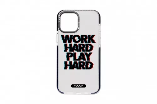 YOOUP IPHONE 14 PRO 6.1 MINTÁS TOK WORK FEKETE