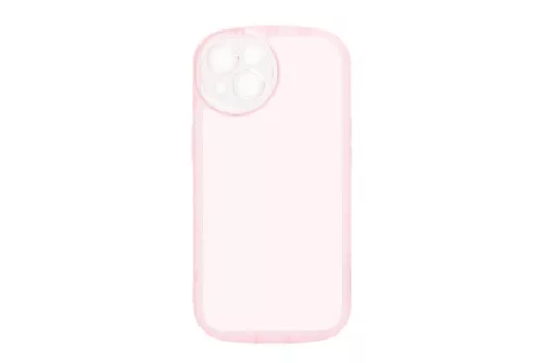 YOOUP ROUNDED TRANSPARENCY IPHONE 14 6.1 TPU TOK PINK