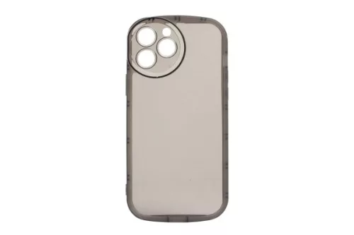 YOOUP ROUNDED TRANSPARENT IPHONE 12 6.1 TPU TOK FEKETE