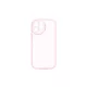 YOOUP ROUNDED TRANSPARENT IPHONE 12 6.1 TPU TOK PINK