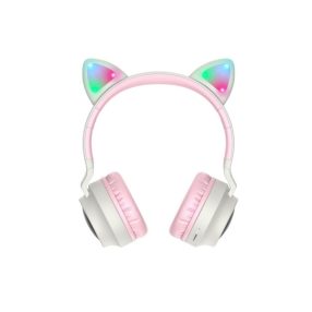 HOCO W27 CAT EAR BLUETOOTH HEADSET FEJHALLGATÓ SZÜRKE