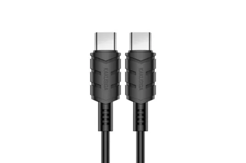 KAKUSIGA KSC-716 ZHIRONG USB TYPE-C / TYPE-C KÁBEL 60W 2 MÉTER FEKETE