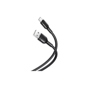 XO NB212 USB TYPE-C KÁBEL 2.1A 1 MÉTER FEKETE