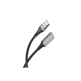   XO NB219 USB HOSSZABÍTÓ- TOLDÓKÁBEL MALE/FEMALE USB 2.0 2 MÉTER FEKETE