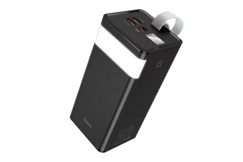 HOCO J86A POWERMASTER 22.5W 50000MAH FEKETE