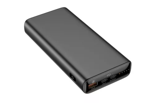 VEGER T65A (VP2032C) PD 45/65W QC 3.0 POWER BANK 20000MAH FEKETE