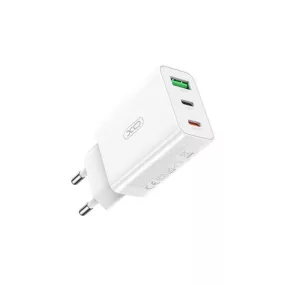   XO L101 TRIPLA HÁLÓZATI TÖLTŐVÉG PD 20W / PD 18W / QC3.0 18W FEHÉR