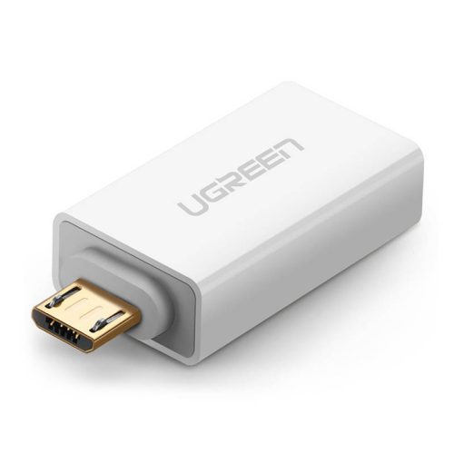 UGREEN US195 micro USB adapter, OTG (fehér)