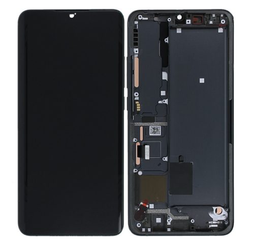 Xiaomi Mi Note 10 Pro, Mi Note 10 LCD komplett lcd kijelző érintőpanellel fekete