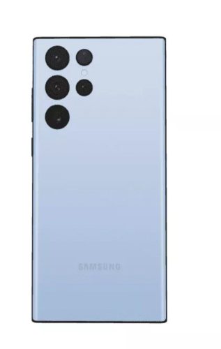 Samsung SM-S908B Galaxy S22 Ultra akkufedél Égszínkék