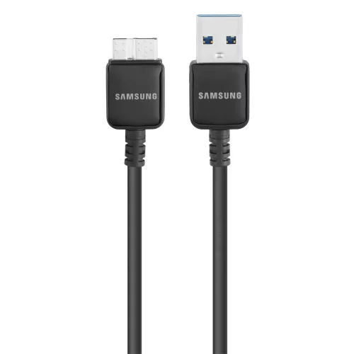 Samsung ET-DQ11Y1BE Galaxy Note 3, Galaxy S5 fekete gyári MicroUSB 3.0 adatkábel 1.5m