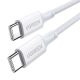 USB-C - USB-C kábel UGREEN 15269, 2m (fehér)