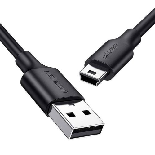 Ugreen kábel USB - mini USB 480 Mbps cable 1.5 m fekete (US132 10385)