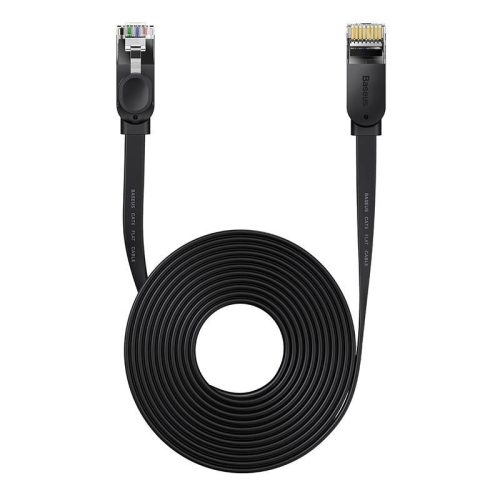 Baseus Ethernet RJ45 hálózati kábel, 1Gbps, 10m (fekete)