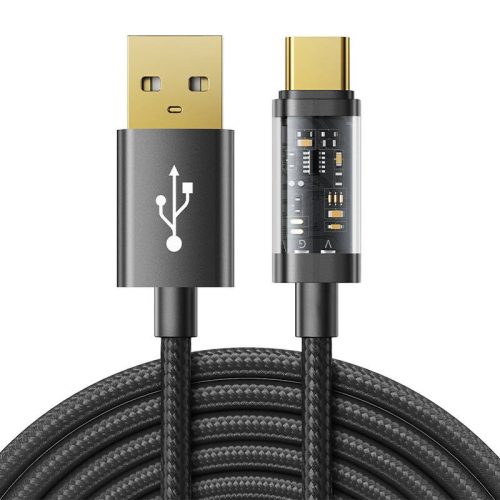 USB to USB-C kábel Joyroom S-UC027A12 3A, 1.2m (black)