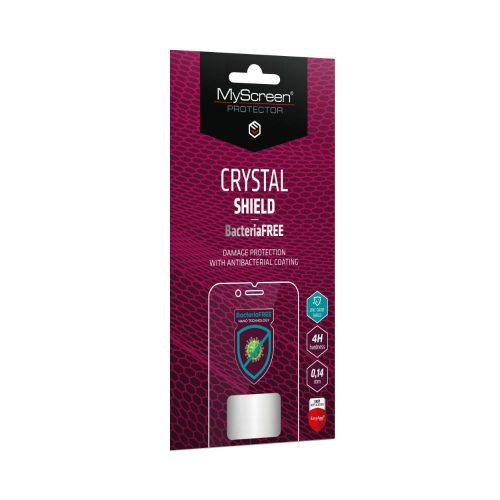 Samsung G990B Galaxy S21 FE 5G képernyővédő fólia - MyScreen Protector Crystal Shield BacteriaFree - 1 db/csomag - transparent