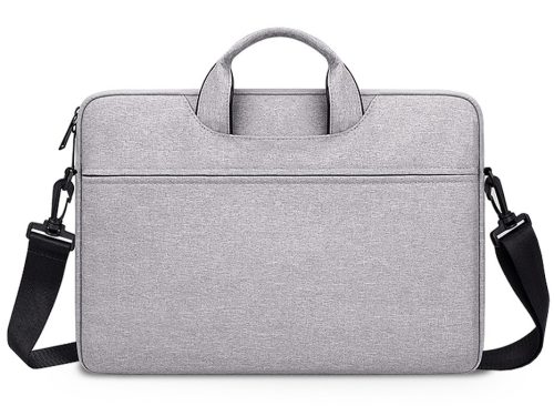 Devia univerzális védőtok Macbook Air 13.3/Pro 13.3/Pro 14.2 készülékekhez -    Devia Justyle Mackbook Hand-Bag - szürke