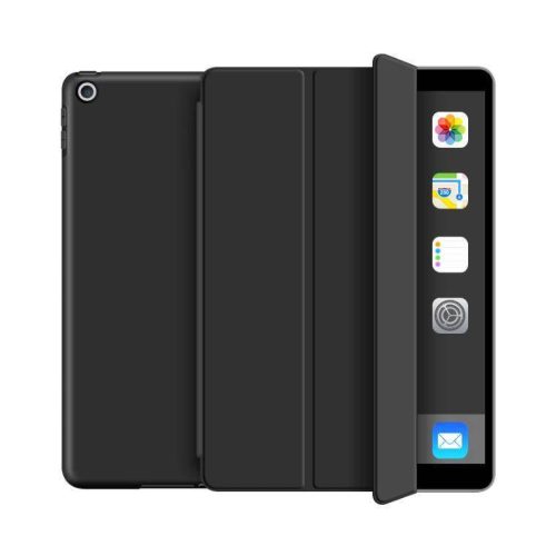 Apple iPad 10.2 (2019/2020/2021) tablet tok (Smart Case) on/off funkcióval -    Tech-Protect - black (ECO csomagolás)