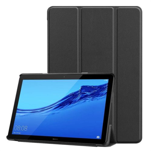 Huawei MediaPad T5 10.1 tablet tok (Smart Case) on/off funkcióval - Tech-Protect- black (ECO  csomagolás)