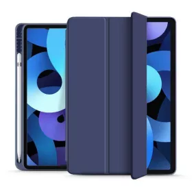   Apple iPad Air 4 (2020)/iPad Air 5 (2022) 10.9 tablet tok (Smart Case) on/off   funkcióval, Apple Pencil tartóval -Tech-Protect - navy blue (ECO csomagolás)