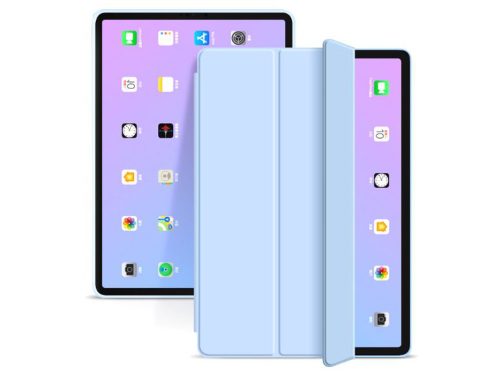 Apple iPad Air 4 (2020)/iPad Air 5 (2022) 10.9 tablet tok (Smart Case) on/off   funkcióval - Tech-Protect - sky blue (ECO csomagolás)