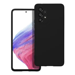   Samsung A536U Galaxy A53 5G szilikon hátlap - Soft Premium - fekete