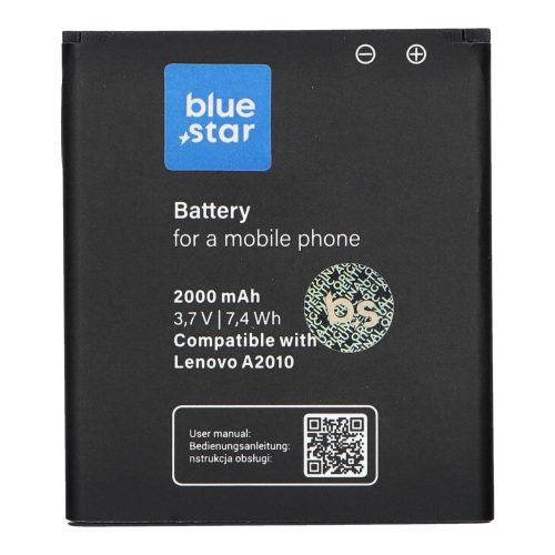 Lenovo A2010 Blue Star Premium akkumulátor 2000mAh Li-Poly BL253 