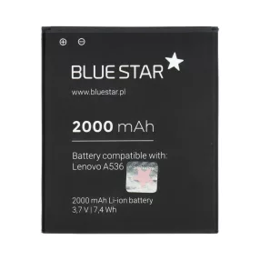   Lenovo A536 Blue Star Premium akkumulátor 2000mAh Li-Poly BL210