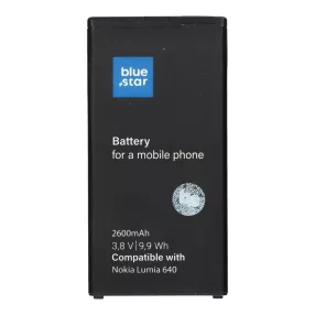   Microsoft Lumia 640 Blue Star Premium akkumulátor 2600mAh Li-Ion BV-T5C