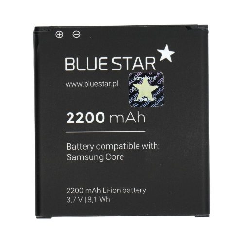 Samsung Galaxy Core Prime Blue Star Premium akkumulátor 2200mAh Li-Ion EB-BG360CBC