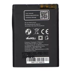   Nokia 6111 / 7370 / N76 / 2630 / 2760N75 / 2600 Classic Blue Star Premium akkumulátor 1000mAh Li-Ion BL-4B