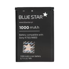   Sony Ericsson K750i / W800 / W550i / Z300 Blue Star Premium akkumulátor 1000mAh Li-Ion BST-37