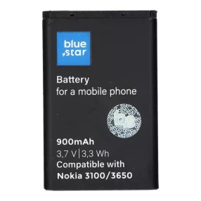   Nokia 3100 / 3650 / 6230 / 3110 Classic Blue Star akkumulátor 900mAh Li-Ion
