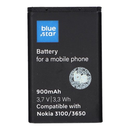 Nokia 3100 / 3650 / 6230 / 3110 Classic Blue Star akkumulátor 900mAh Li-Ion