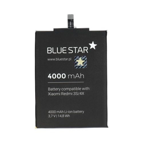 Xiaomi Redmi 4X Blue Star akkumulátor 4000mAh Li-Ion BM47