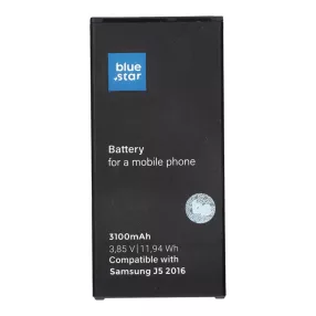   Samsung Galaxy J5 2016 Blue Star Premium akkumulátor 3100mAh Li-Ion EB-BJ510CBE