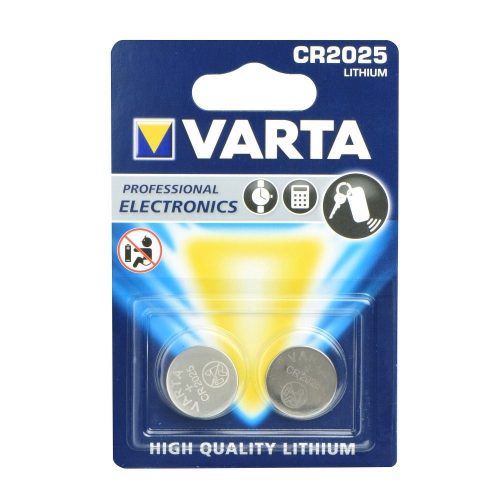 Varta Lítium (Li-Ion) 3V akkumulátor CR2025 2 darab