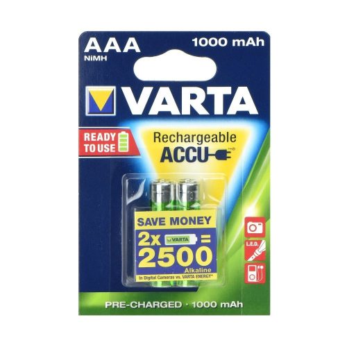 Varta R3 újratölthető elem 1000 mAH (AAA) 2 darab