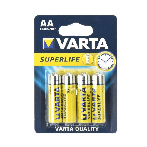 Varta Superlife R6 Zinc elem (AA) 4 darab