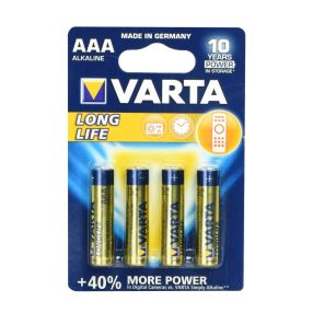 Varta Longlife R6 ceruzaelem (AAA) 4 darab