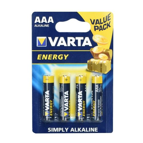 Varta High Energy R3 alkáli elem (AAA) 4 darab