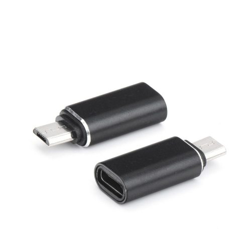 Type C Micro USB Adapter fekete