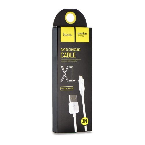 Hoco X1 Speed iPhone Lightning Adat- és töltőkábel fehér